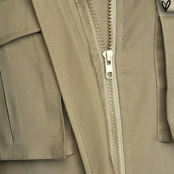 Lulu's Mover & Shaker Belted Utility Jacket Size S - Picture 5 of 8